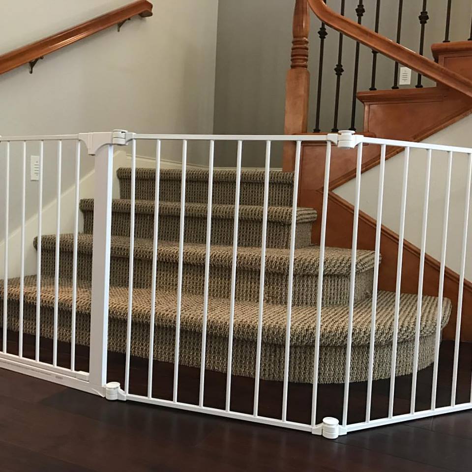 Extra large Baby Gate installed in San Diego 